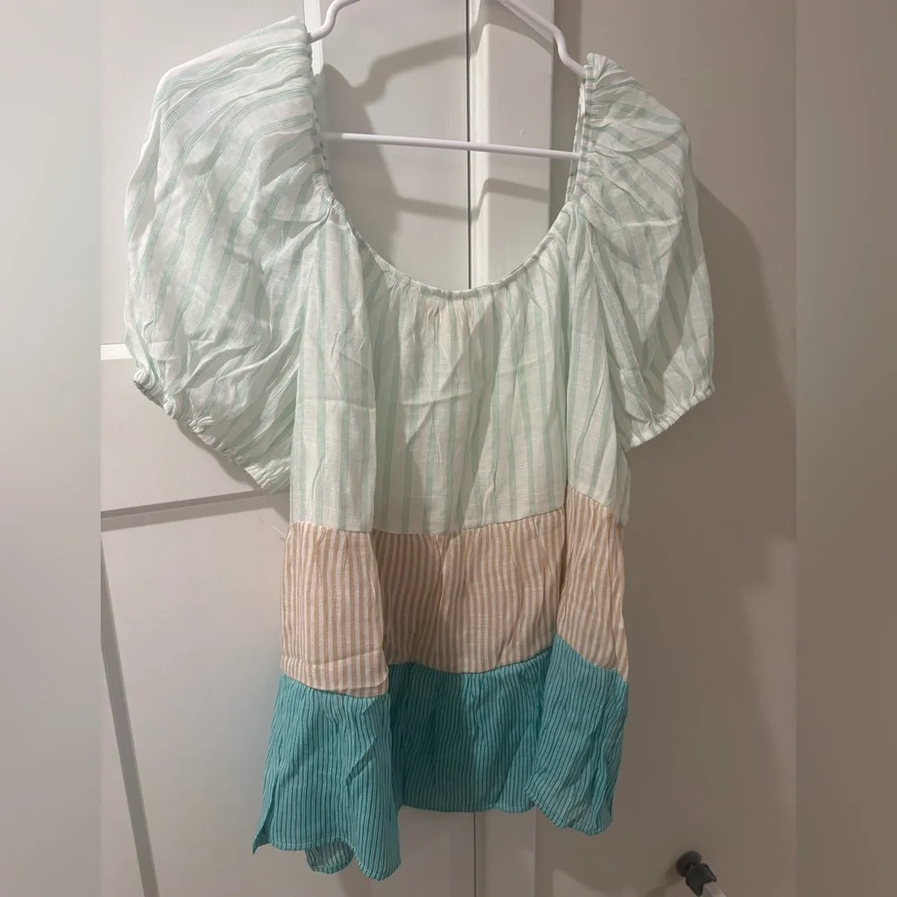 Perch By Blu Pepper Blouse Top Size 1XL NEW - Picture 9 of 9